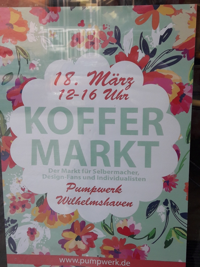 Koffermarkt in Wilhelmshaven am 18.03.2018